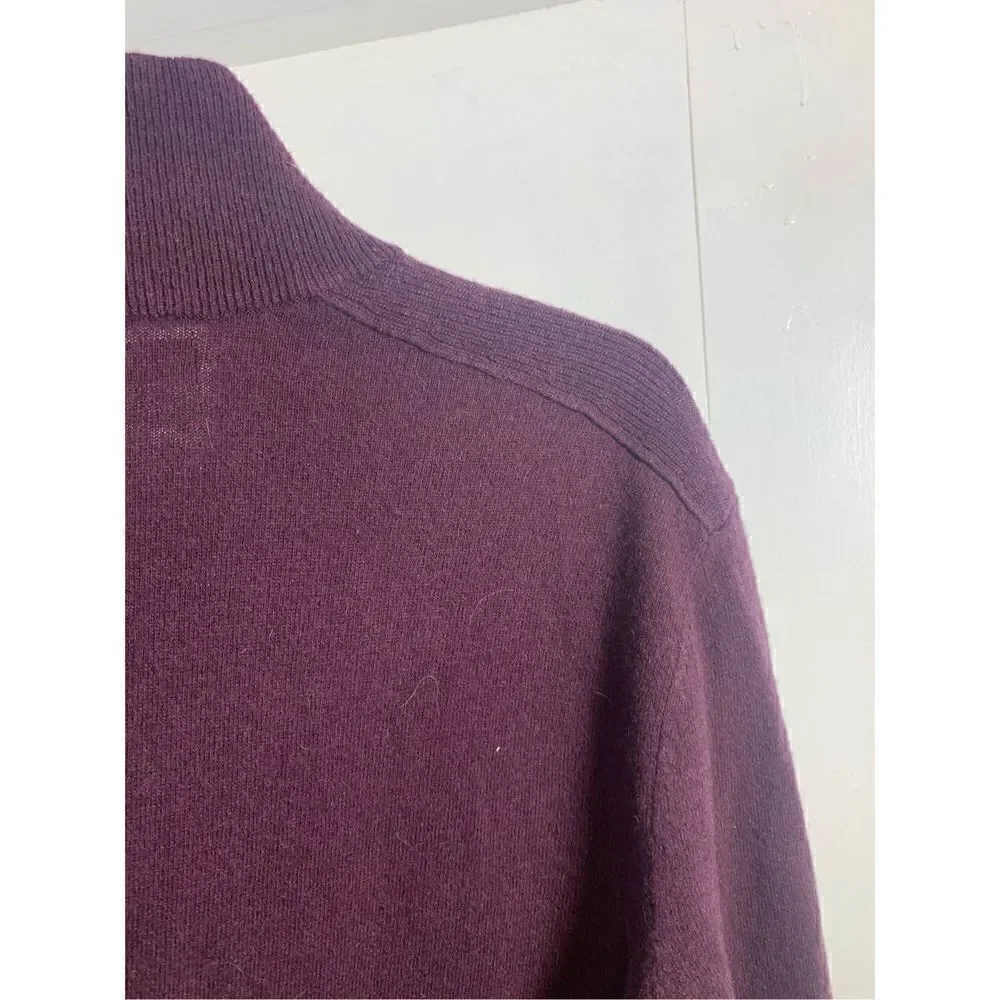Banana Republic NWT Burgundy Henley Sweater Size XL